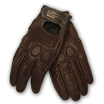 Dainese-72 BLACKJACK UNISEX letní vintage rukavice hnědé vel.XXL